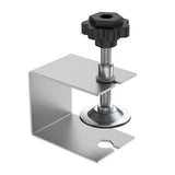 Maxbell 2x Drawer Fixing Clips Universal Easy to Use Steel Drawer Installation Clamp Silver