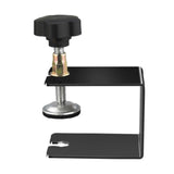 Maxbell 2x Drawer Fixing Clips Universal Easy to Use Steel Drawer Installation Clamp Black
