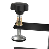 Maxbell 2x Drawer Fixing Clips Universal Easy to Use Steel Drawer Installation Clamp Black
