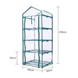 Maxbell Greenhouse Replacement Cover Stable Temperature Control Protection PVC Cover PVC