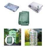 Maxbell Greenhouse Replacement Cover Stable Temperature Control Protection PVC Cover PVC