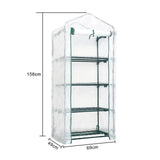 Maxbell Greenhouse Replacement Cover Stable Temperature Control Protection PVC Cover White Mesh Cover
