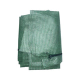 Maxbell Greenhouse Replacement Cover Stable Temperature Control Protection PVC Cover Green Mesh Cover