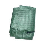 Maxbell Greenhouse Replacement Cover Stable Temperature Control Protection PVC Cover Green Mesh Cover