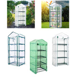 Maxbell 4 Tier Mini Greenhouse Rainproof Plant Cover for Courtyard Garden Any Season PVC cover