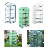 Maxbell 4 Tier Mini Greenhouse Rainproof Plant Cover for Courtyard Garden Any Season PVC cover