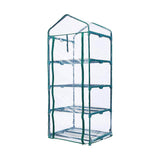 Maxbell 4 Tier Mini Greenhouse Rainproof Plant Cover for Courtyard Garden Any Season PVC cover