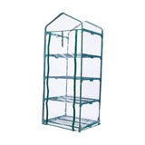 Maxbell 4 Tier Mini Greenhouse Rainproof Plant Cover for Courtyard Garden Any Season PVC cover