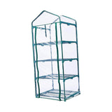 Maxbell 4 Tier Mini Greenhouse Rainproof Plant Cover for Courtyard Garden Any Season PVC cover