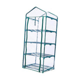 Maxbell 4 Tier Mini Greenhouse Rainproof Plant Cover for Courtyard Garden Any Season PVC cover