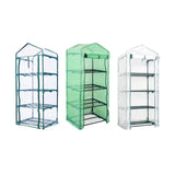 Maxbell 4 Tier Mini Greenhouse Rainproof Plant Cover for Courtyard Garden Any Season PVC cover