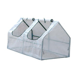 Maxbell Portable Greenhouse Rainproof Reusable Conservatory for Home Winter Planting 120x60x60 cm