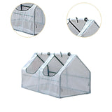 Maxbell Portable Greenhouse Rainproof Reusable Conservatory for Home Winter Planting 120x60x60 cm