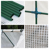 Maxbell Portable Greenhouse Rainproof Reusable Conservatory for Home Winter Planting 120x60x60 cm