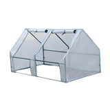 Maxbell Portable Greenhouse Rainproof Reusable Conservatory for Home Winter Planting 150x90x90 cm