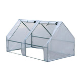 Maxbell Portable Greenhouse Rainproof Reusable Conservatory for Home Winter Planting 150x90x90 cm
