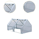 Maxbell Portable Greenhouse Rainproof Reusable Conservatory for Home Winter Planting 150x90x90 cm