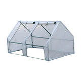 Maxbell Portable Greenhouse Rainproof Reusable Conservatory for Home Winter Planting 180x90x90 cm