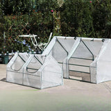 Maxbell Portable Greenhouse Rainproof Reusable Conservatory for Home Winter Planting 180x90x90 cm