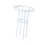 Maxbell Garden Obelisk Trellis Metal Plant Trellis for Climbing Plants Flowers Vines 70cm White