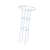 Maxbell Garden Obelisk Trellis Metal Plant Trellis for Climbing Plants Flowers Vines 100cm White