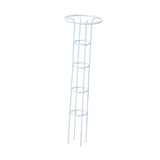 Maxbell Garden Obelisk Trellis Metal Plant Trellis for Climbing Plants Flowers Vines 160cm White