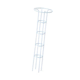 Maxbell Garden Obelisk Trellis Metal Plant Trellis for Climbing Plants Flowers Vines 160cm White