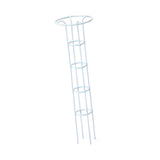 Maxbell Garden Obelisk Trellis Metal Plant Trellis for Climbing Plants Flowers Vines 160cm White