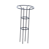 Maxbell Garden Obelisk Trellis Metal Plant Trellis for Climbing Plants Flowers Vines 100cm Black