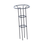 Maxbell Garden Obelisk Trellis Metal Plant Trellis for Climbing Plants Flowers Vines 100cm Black