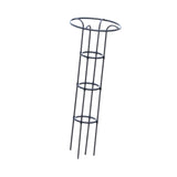 Maxbell Garden Obelisk Trellis Metal Plant Trellis for Climbing Plants Flowers Vines 130cm Black