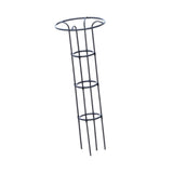 Maxbell Garden Obelisk Trellis Metal Plant Trellis for Climbing Plants Flowers Vines 130cm Black