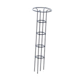 Maxbell Garden Obelisk Trellis Metal Plant Trellis for Climbing Plants Flowers Vines 160cm Black