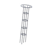 Maxbell Garden Obelisk Trellis Metal Plant Trellis for Climbing Plants Flowers Vines 160cm Black