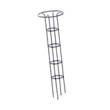 Maxbell Garden Obelisk Trellis Metal Plant Trellis for Climbing Plants Flowers Vines 160cm Black