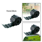 Maxbell Garden Fence Edging Border Simple Installation Accessory for Yard Patio 15cmx9m