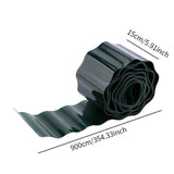 Maxbell Garden Fence Edging Border Simple Installation Accessory for Yard Patio 15cmx9m