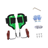Maxbell Tree Climbing Spikes Kit Tree Work Tree Trimming Hunting Logging Foot Straps