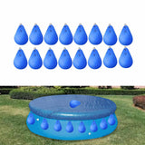 16x Pool Cover Weights Swimming Pool Cover Hanging Bags for Winter Pool Home