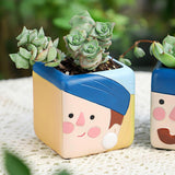 Maxbell Planter for Succulents Multipurpose for Shop Window Indoor/Outdoor Courtyard Style A