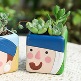 Maxbell Planter for Succulents Multipurpose for Shop Window Indoor/Outdoor Courtyard Style C
