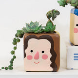 Maxbell Planter for Succulents Multipurpose for Shop Window Indoor/Outdoor Courtyard Style D