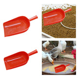 Maxbell Poultry Feeding Scoop Easy to Carry Practical Multifunctional Feeding Gadget 40cmx18.5cm