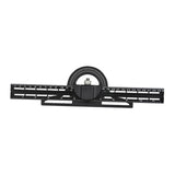 Maxbell Combination Square Ruler Set Protractor Adjustable Layout Woodworkings Ruler Black 30x8cm