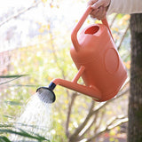 Maxbell Watering Can House Flower Ergonomic Handle Flower Bed Courtyard Spray Bottle 3L Red