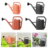 Maxbell Watering Can House Flower Ergonomic Handle Flower Bed Courtyard Spray Bottle 3L Red