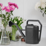 Maxbell Watering Can House Flower Ergonomic Handle Flower Bed Courtyard Spray Bottle 3L Gray