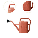 Maxbell Watering Can House Flower Ergonomic Handle Flower Bed Courtyard Spray Bottle 5L Red