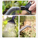 Maxbell Watering Can House Flower Ergonomic Handle Flower Bed Courtyard Spray Bottle 5L Red