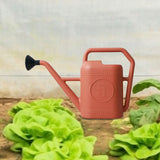 Maxbell Watering Can House Flower Ergonomic Handle Flower Bed Courtyard Spray Bottle 5L Red